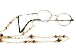 glasses on a chain